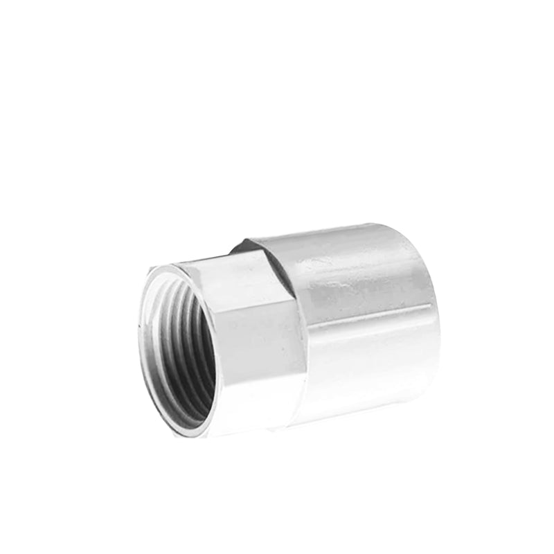 Clipsal Coupling Plain to Female 16mm PVC Gray 258/16