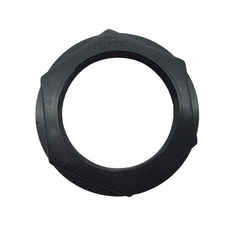 Clipsal Conduit Hexagonal Lock Nut 40mm Nylon Black 259/40