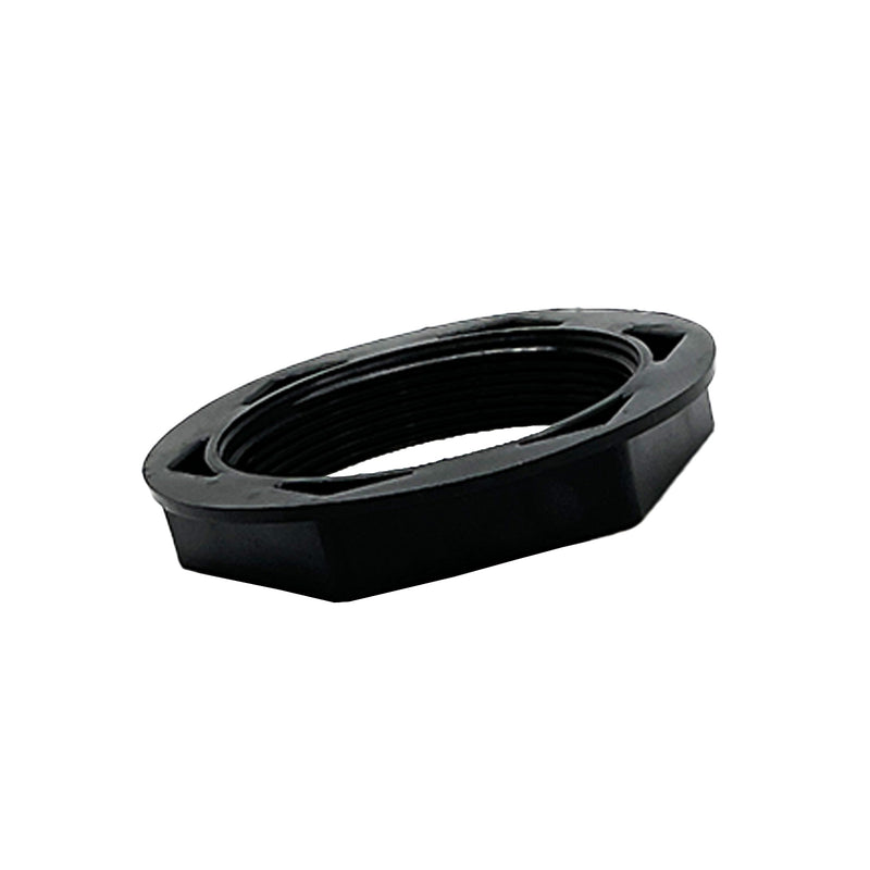 Clipsal Conduit Hexagonal Lock Nut 50mm Nylon Black 259/50