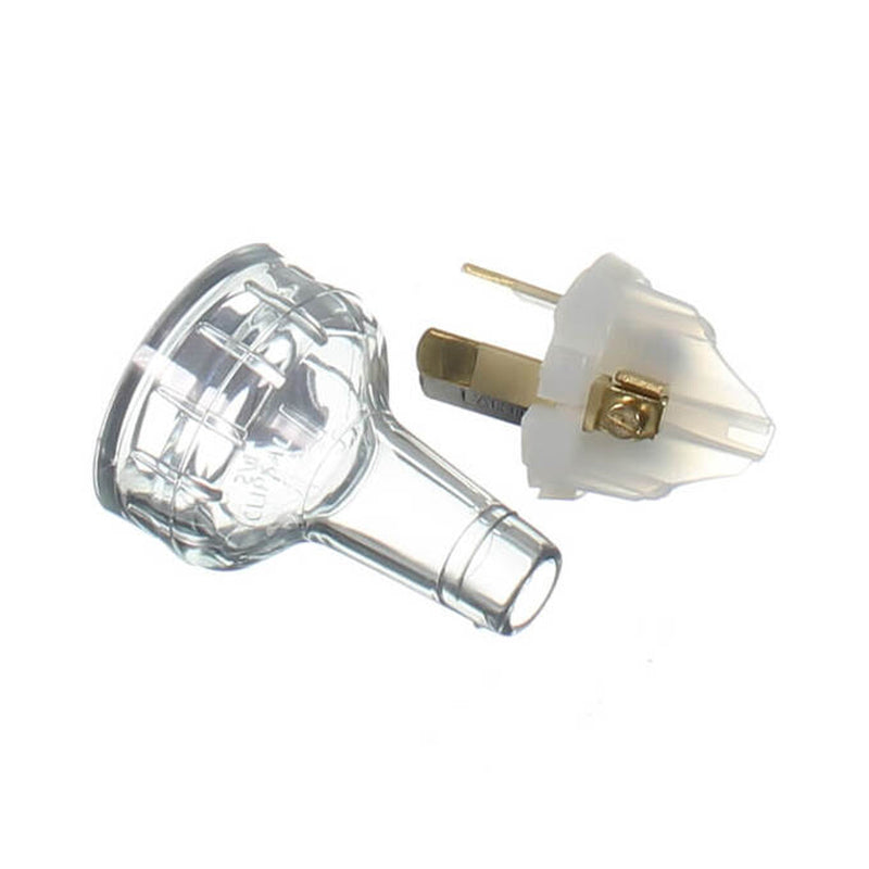 Clipsal 3-Pin Plug Transparent 240V 10A 439