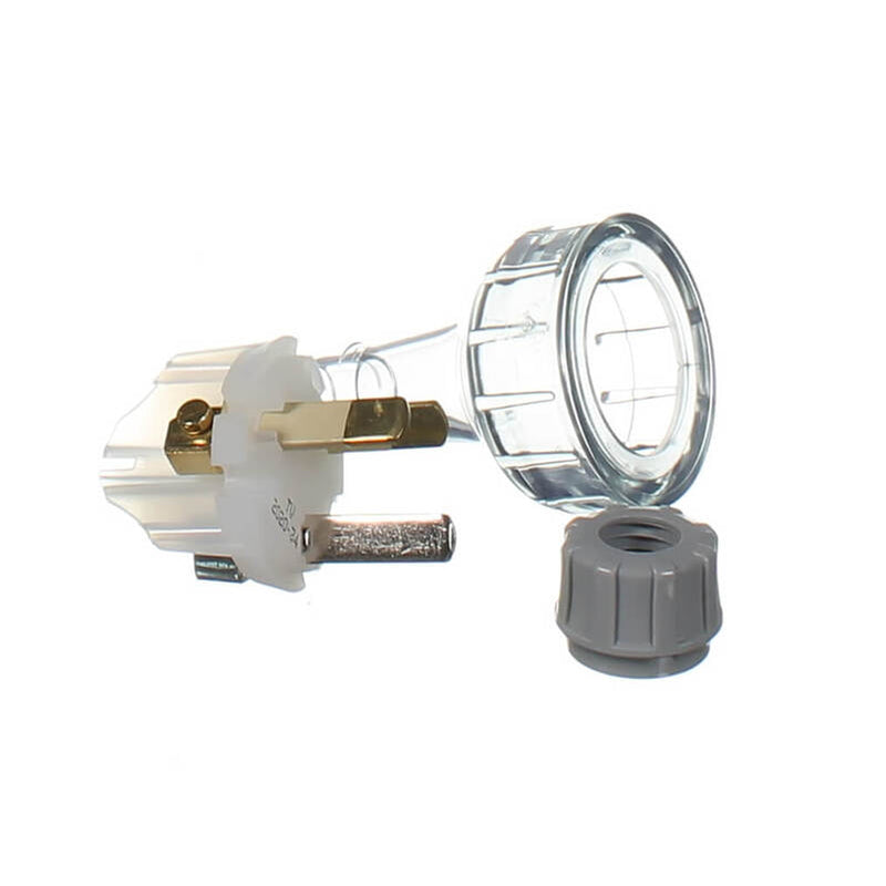 Clipsal 3-Pin Plug Transparent 240V 10A 439