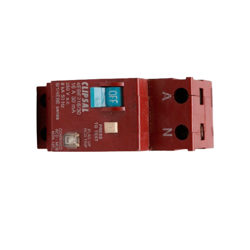 Clipsal Combined Residual Current Over Current Circuit Breaker 16A 4EBE216/30