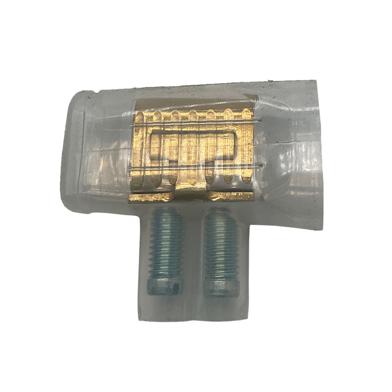 Clipsal Cable Connector Two Screw Insulated 80A Plastic Clear 563K35