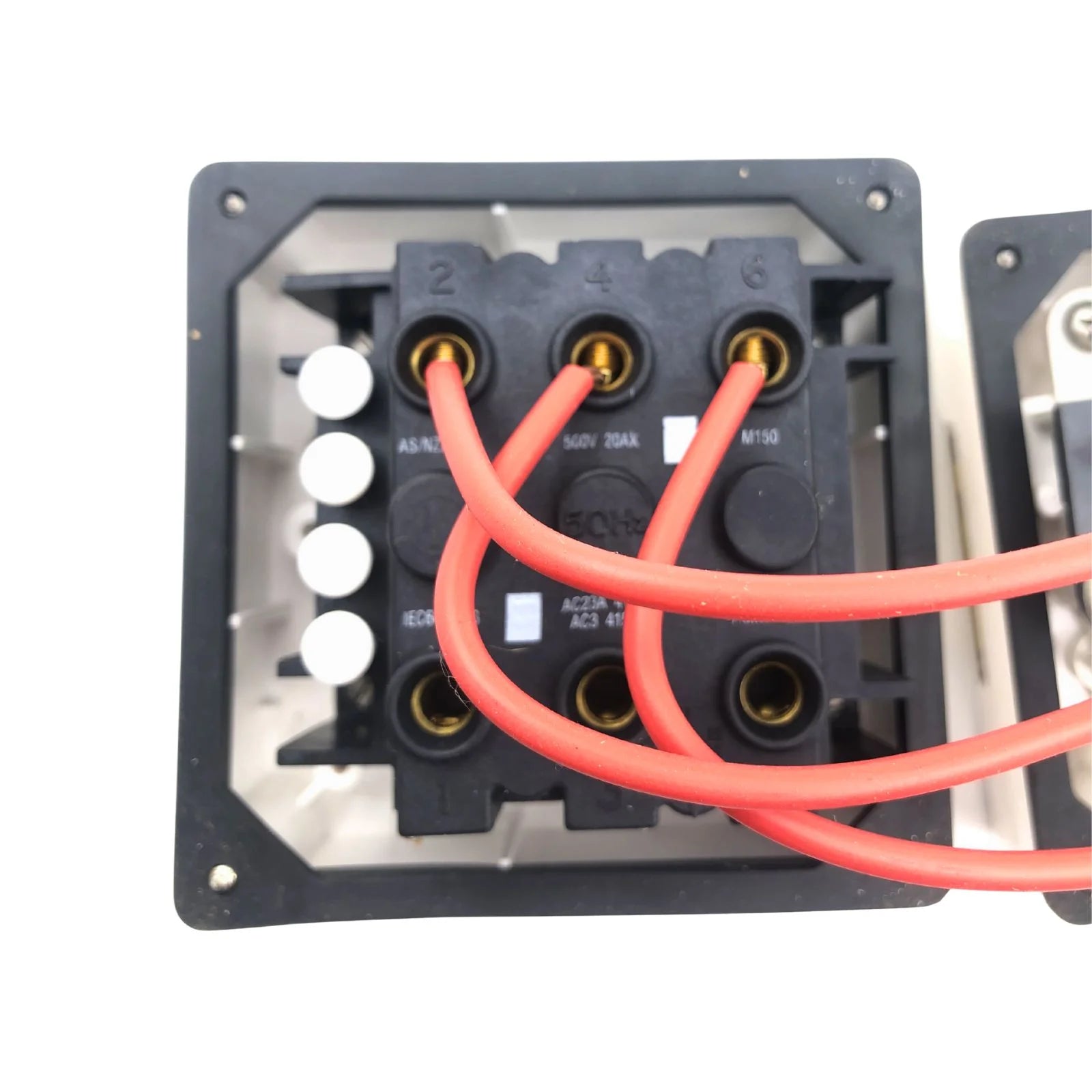 Clipsal Weatherproof ON/OFF Switched Socket Outlet 20A 5 Pins Round Grey 56C520