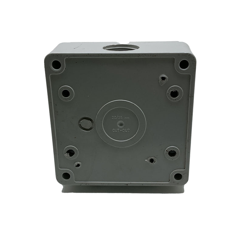 Clipsal Weatherproof ON/OFF Surface Switch 250V 15A 1 Pole Gray 56SW115