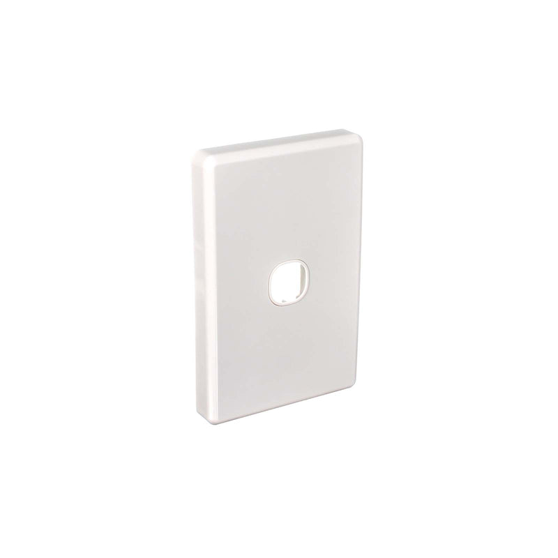 Clipsal Switch Grid Plate Wall Light Switch Cover 1 Gang White C2031VH
