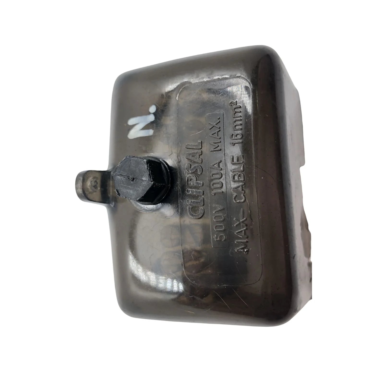 Clipsal Meter Link Active and Neutral 500V 100A 5 Hole Black L5/100 L5