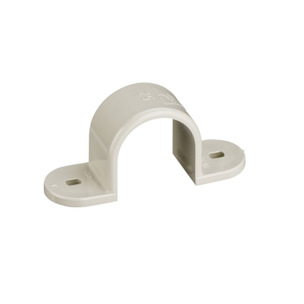 Clipsal Full Saddle Moulded 25mm PVC Gray 26½5