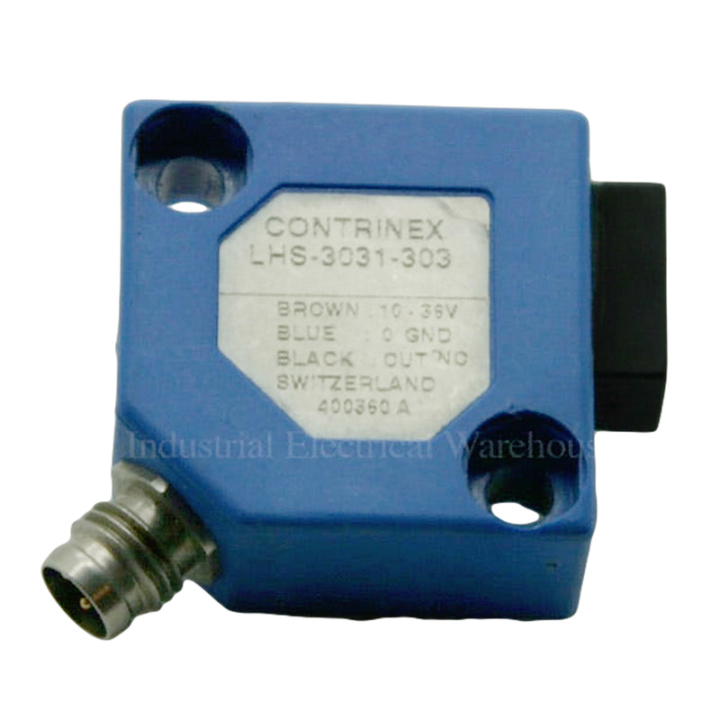 Contrinex Diffuse Background Suppression Sensor 400360A LHS-3031-303