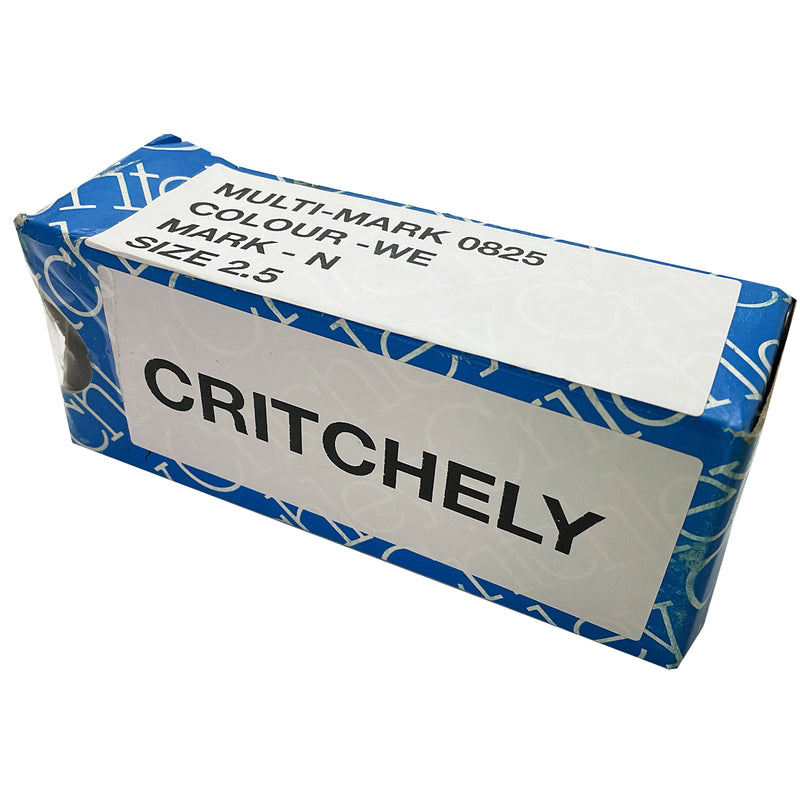 Critchley MultiMark Kit Cable Marker Label Mark N Size 2.5mm 0825