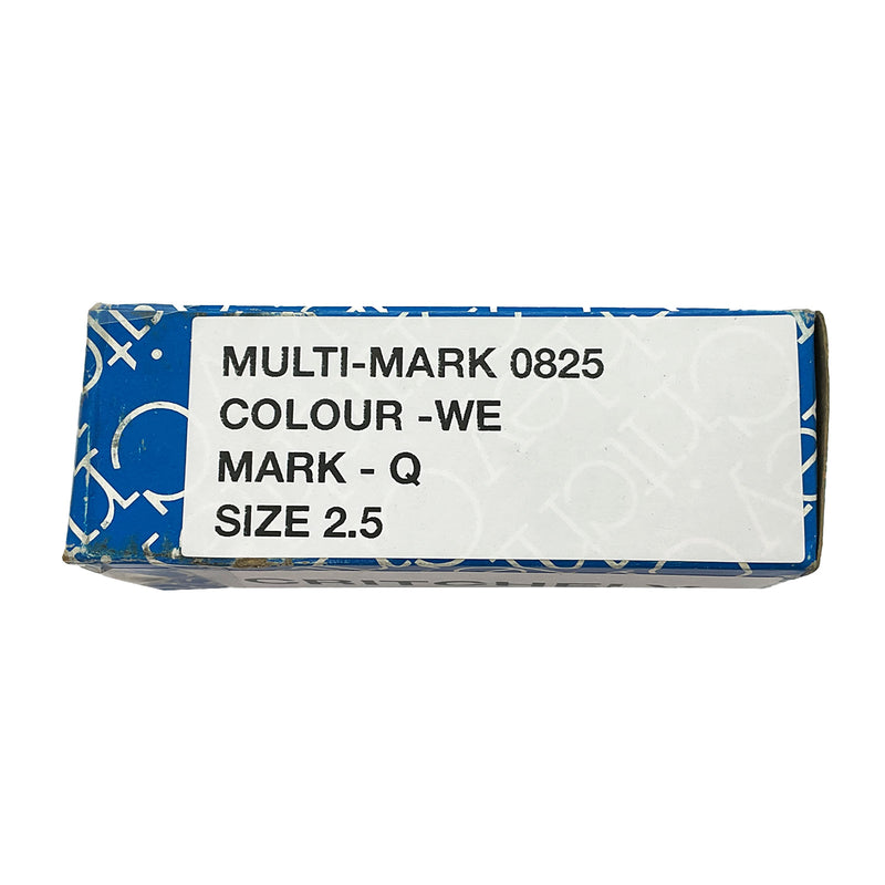 Critchley MultiMark Kit Cable Marker Label Mark Q Size 2.5mm 0825