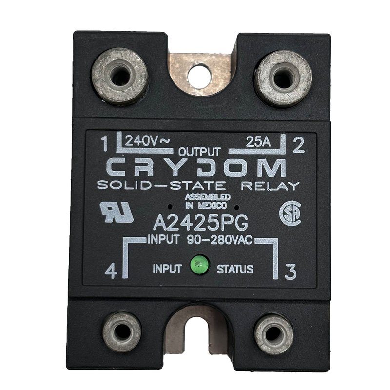 Crydom Solid State Relay 24-280V 25A A2425PG