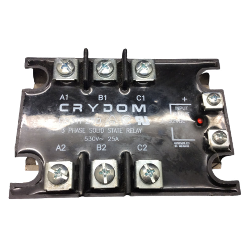 Crydom Solid State Relay Zero Crossing 25A 32Vdc D53TP25D