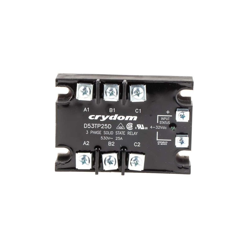 Crydom Solid State Relay Zero Crossing 25A 32Vdc D53TP25D