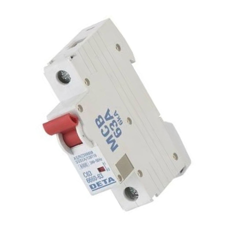 DETA Miniature Circuit Breaker 240V 63A 6660-63B