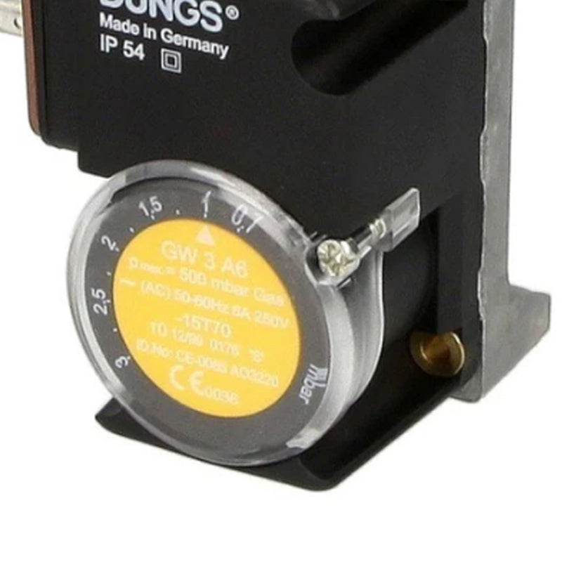 DUNGS Gas Pressure Switch Modular Mount GW 10 A5 250VAC 225-938A