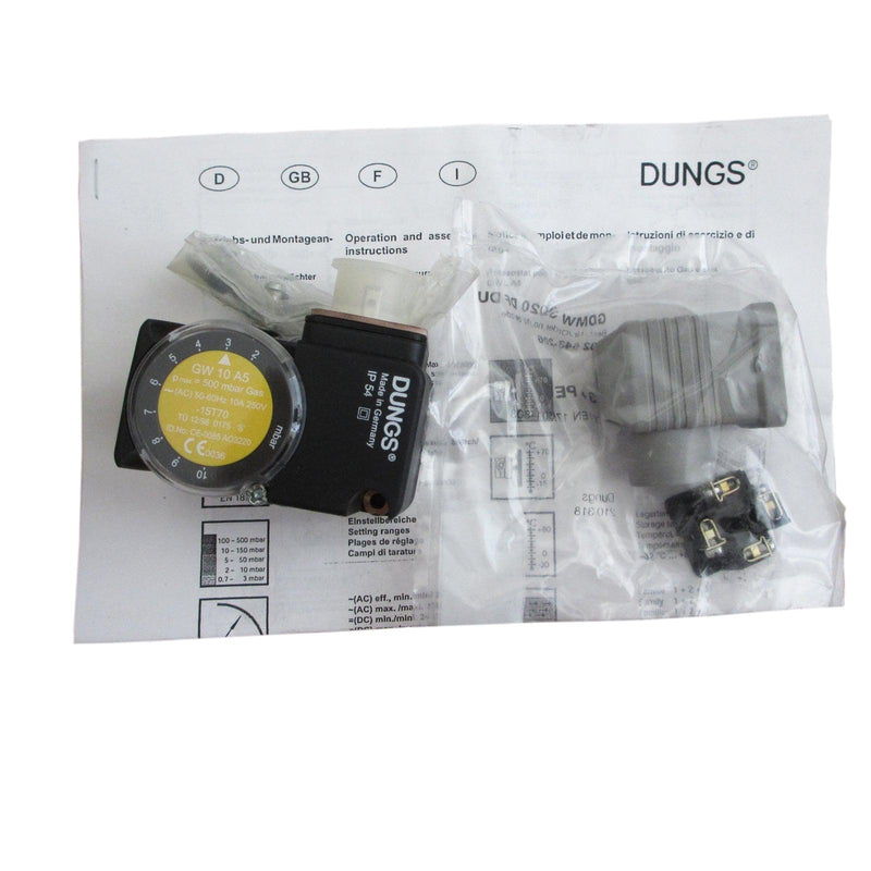DUNGS Gas Pressure Switch Modular Mount GW 10 A5 250VAC 225-938A