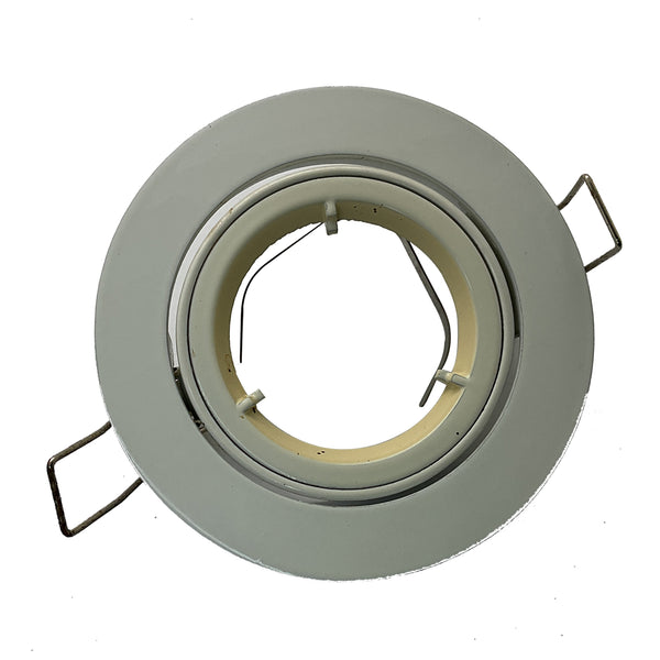 Downlight White Cut-Out 92mm Adjustable