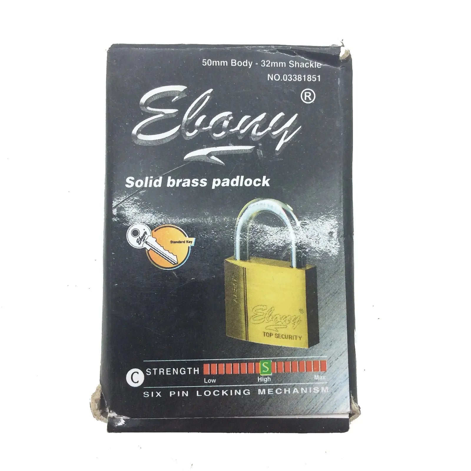 Ebony-Solid-Brass-Padlock-1-Industrial-Electrical-Warehouse-Shop-Now