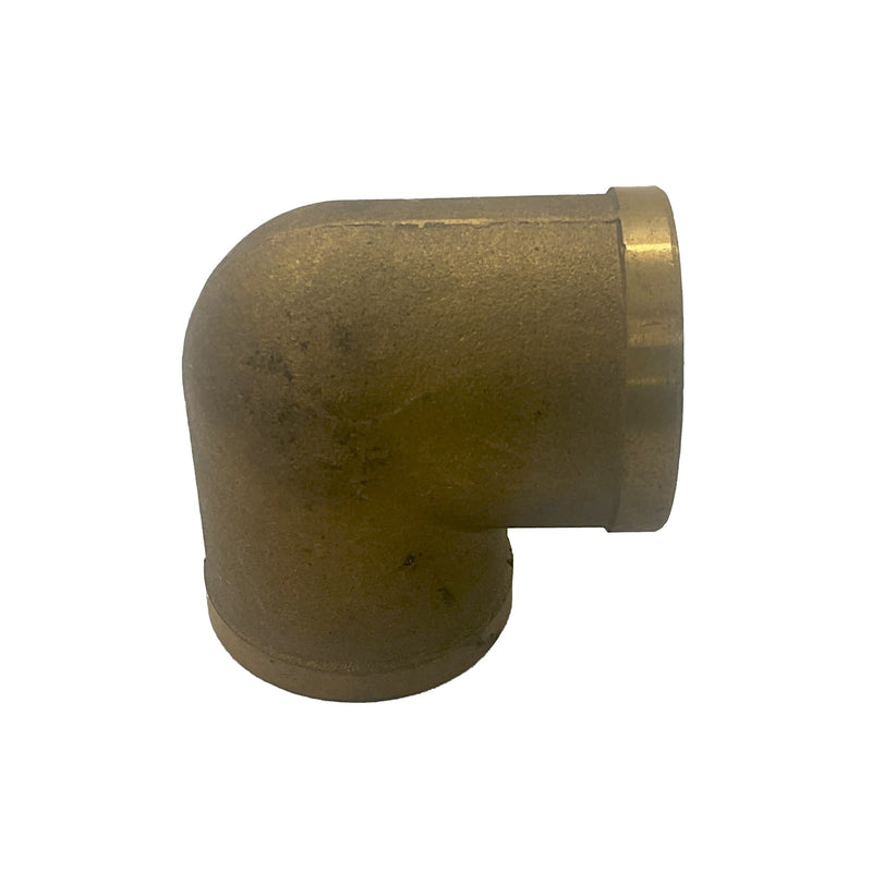 Elbow Pipe 90° Female to Female BSP Brass 1"