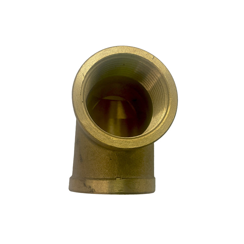 Elbow Pipe 90° Female to Female BSP Brass 1"