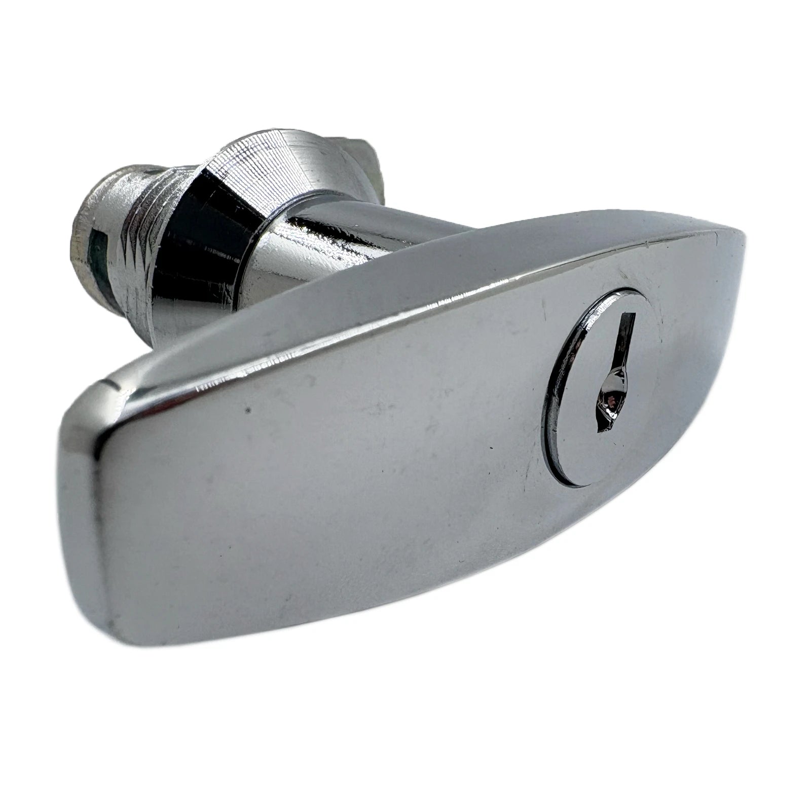 Eldon Control Panel Lock Eldon T-Handle With Cylinder Lock Chrome Plated ALT561 - Industrial