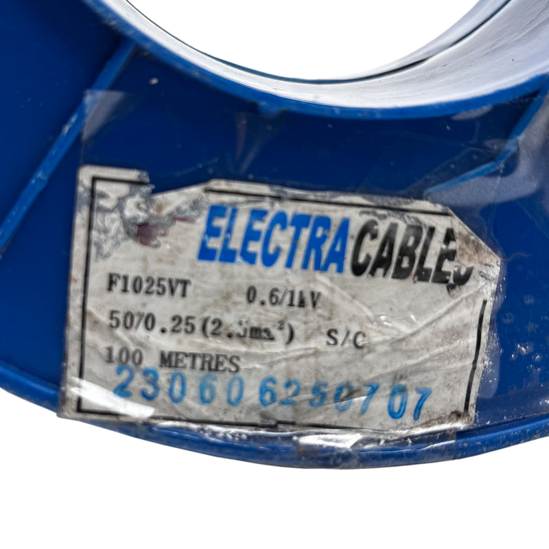 Electra Cables Building Wire PVC 100m Blue F1025VT