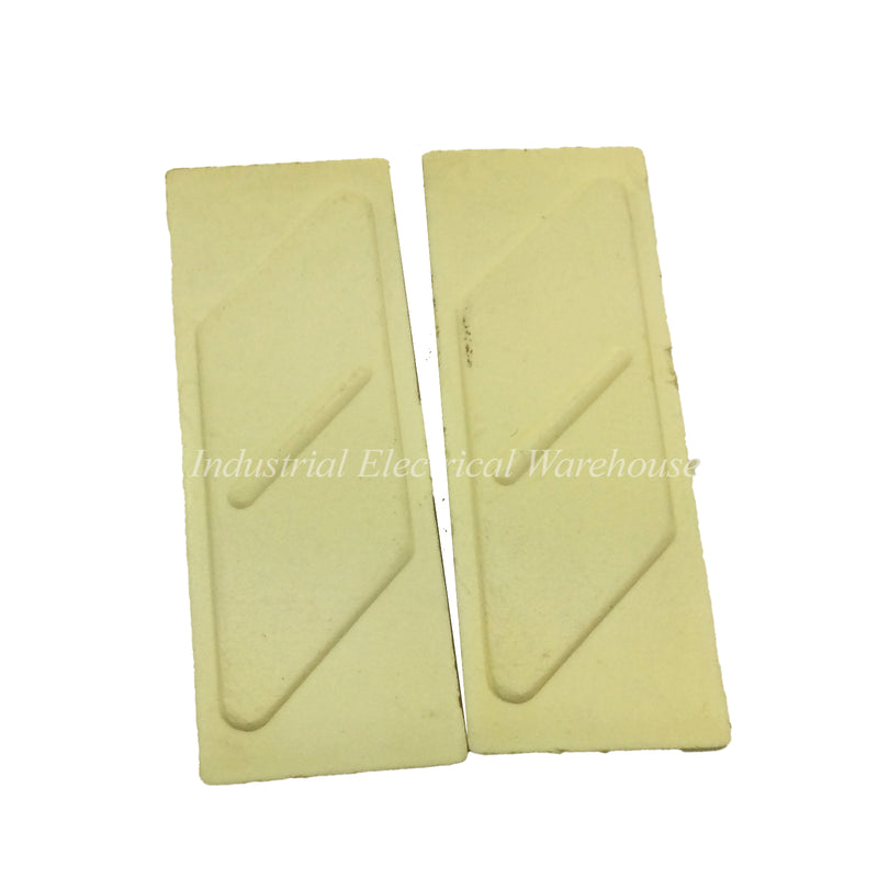 Electrical Switchboard Pole Fillers 50mm H x 20mm W Cream/White