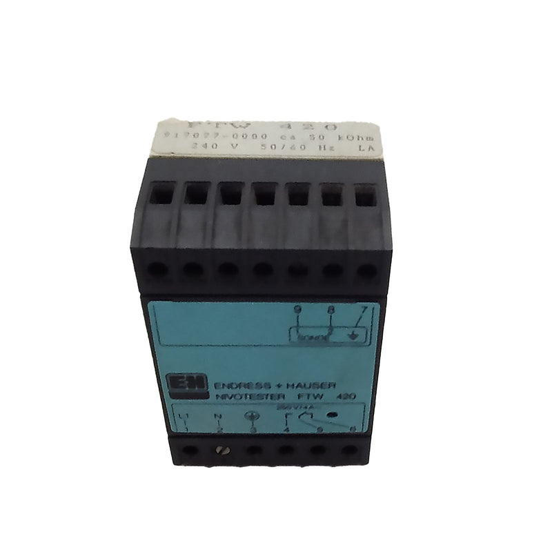 Endress+Hauser Transmitter Level Limit 24V 50/60HZ 917077-0080 FTW420