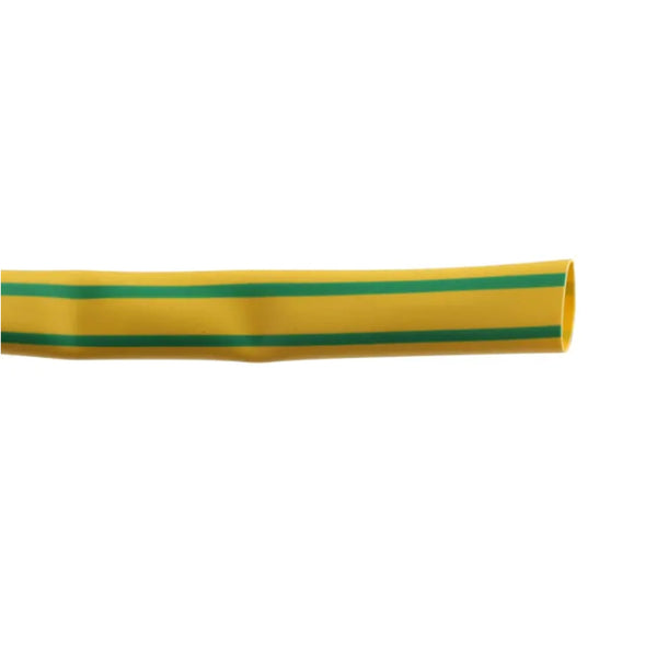 EziShrink Heat Shrink Tubing 11mmx700mmx0.51mm Yellow/Green HS-G/Y-6/3 EZHSGY63