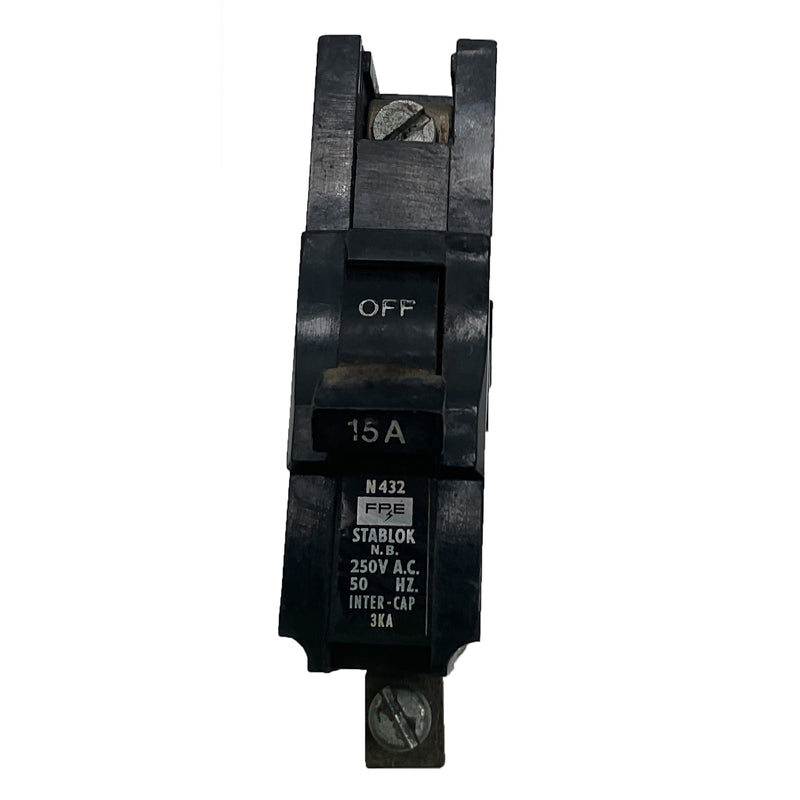 Federal Pacific Circuit Breaker 1P 250V AC 8A N432