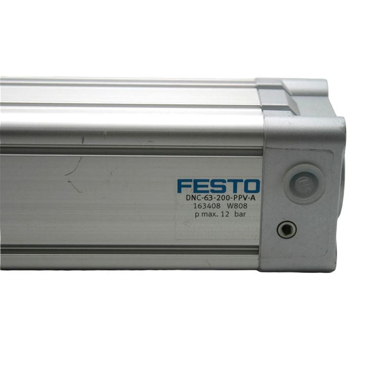 Festo Cylinder 63mm Piston Diameter 163408 W808 DNC-63-200-PPV-A