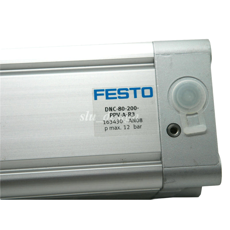 Festo Cylinder 0.6-12 Bar 200mm Stroke DNC-80-200-PPV-A-R3