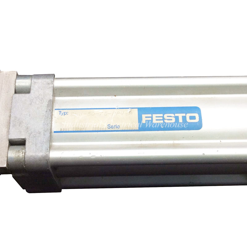Festo Pneumatic Cylinder 50mm Bore 75mm Stroke DNU-50-75-PPV-A