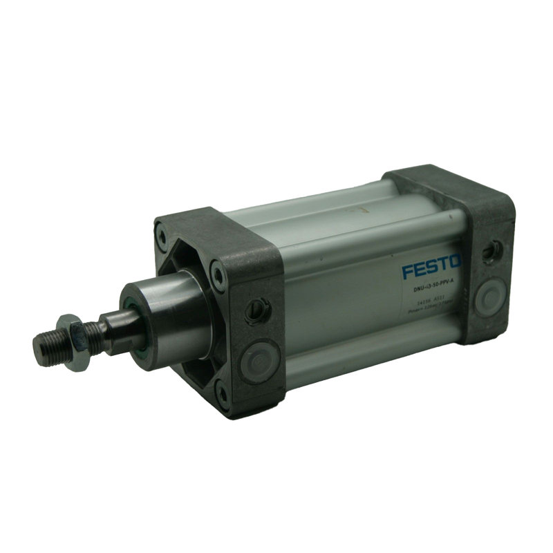 Festo Pneumatic Cylinder 63mm Bore Size 14156 A511 DNU-63-50-PPV-A
