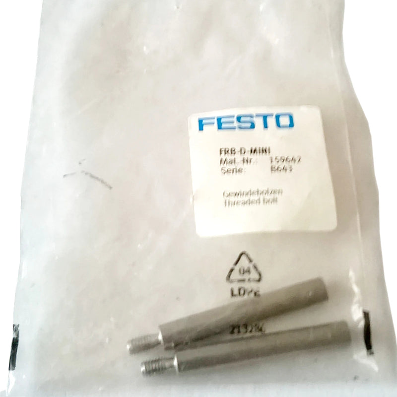 Festo Threaded Bolt Stainless Steel 159642 FRB-D-MINI