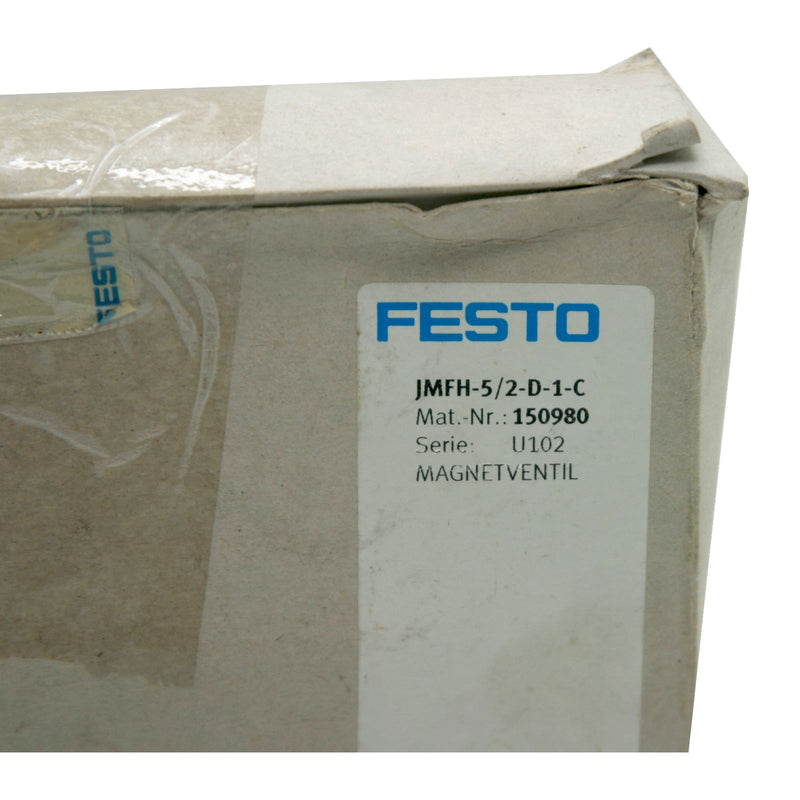 Festo Solenoid Valve 2-10 Bar IP65 JMFH-5/2-D-1-C