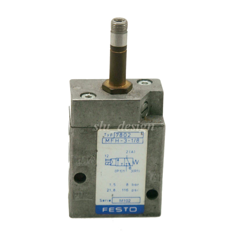 Festo Solenoid Valve 1.5-8 Bar IP65 MFH-3-1/8