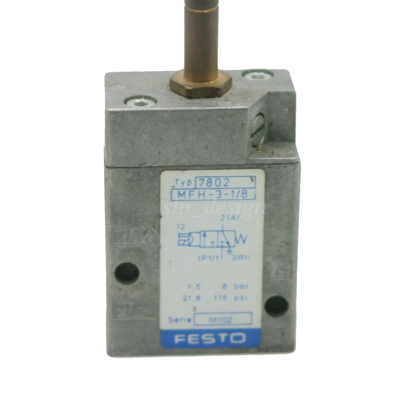 Festo Solenoid Valve 1.5-8 Bar IP65 MFH-3-1/8