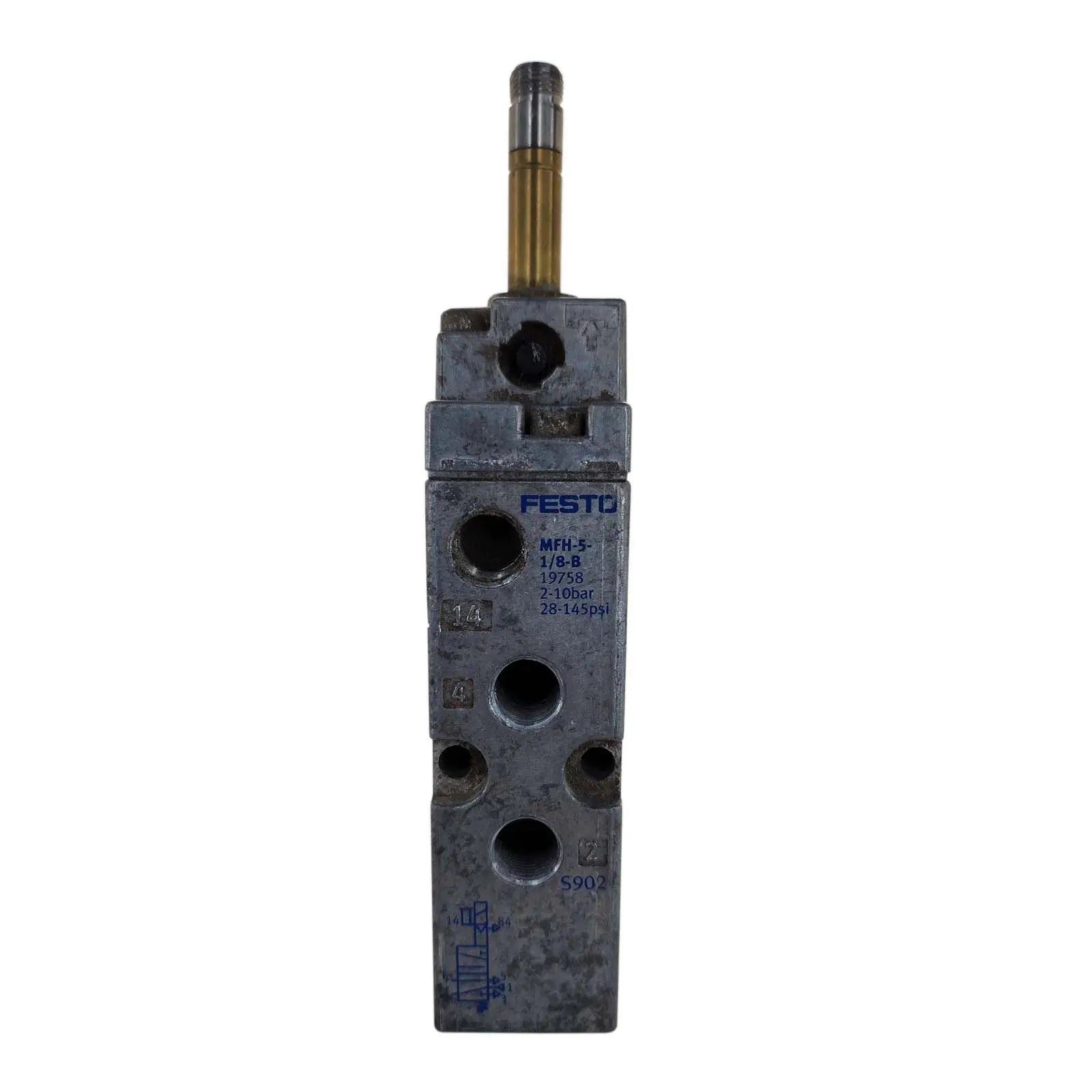 New In Box FESTO MFH 5 1/8 B 19758 Solenoid Valve New In Box FESTO MFH 5 1/8 B 19758 Solenoid Valve