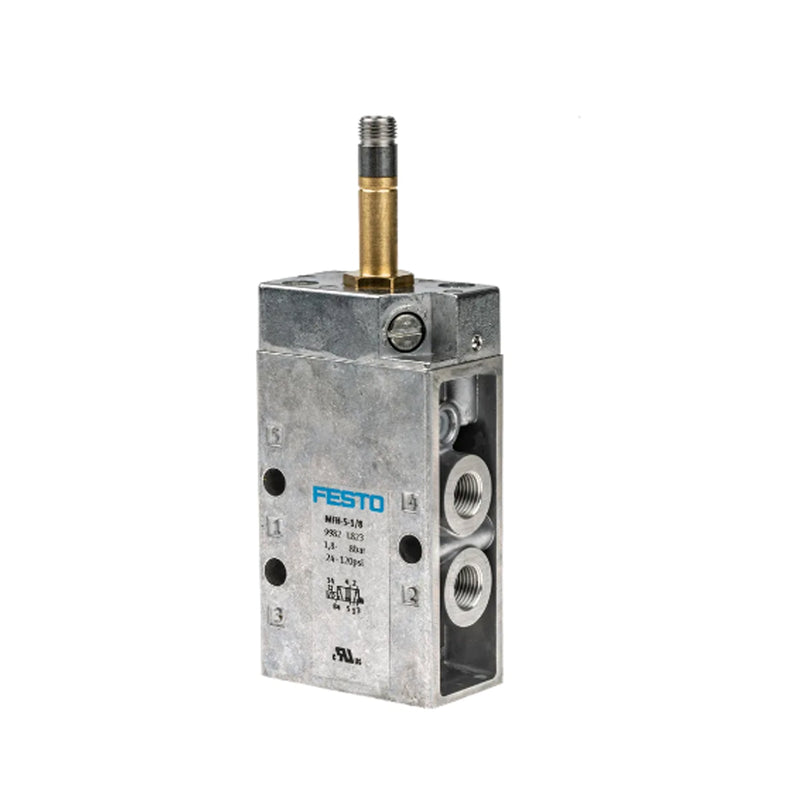 Festo Solenoid Valve 1.8-8 Bar IP65 9982 MFH-5-1/8