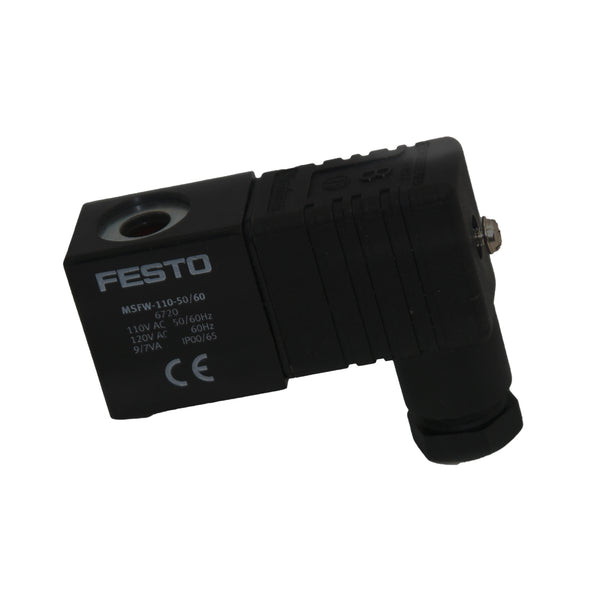 Festo Solenoid Valve 110/120VAC 50/60Hz MSFW-110-50/60