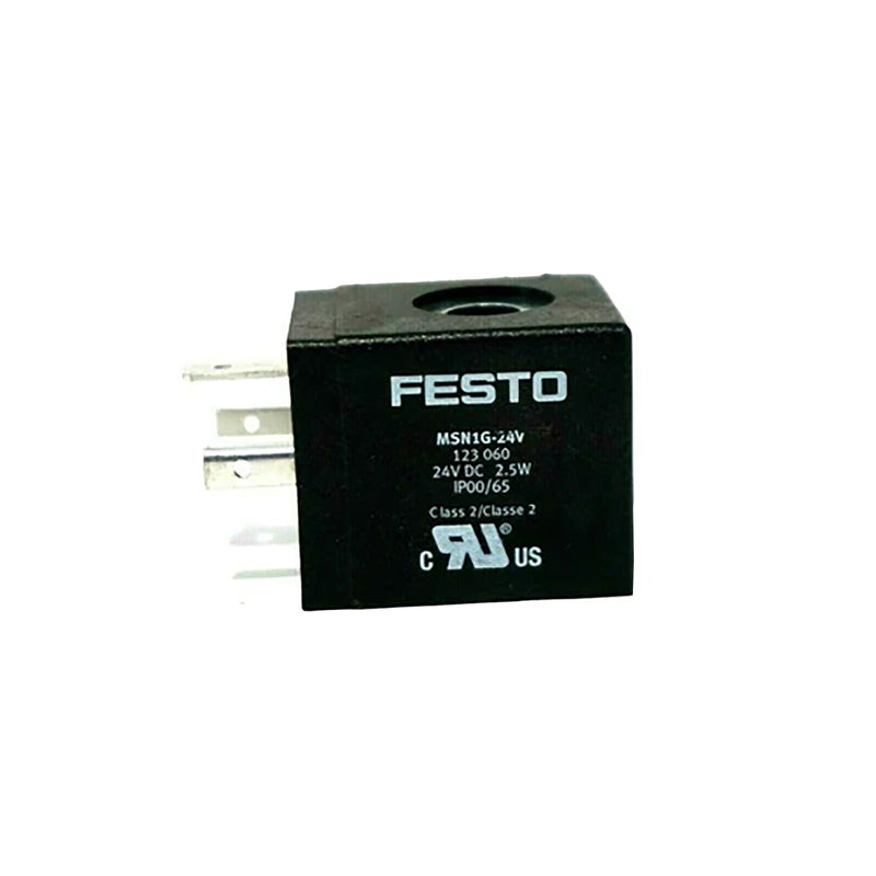 Festo Valve Coil 24VDC 3 Pin 2.5W MSN1G-24V