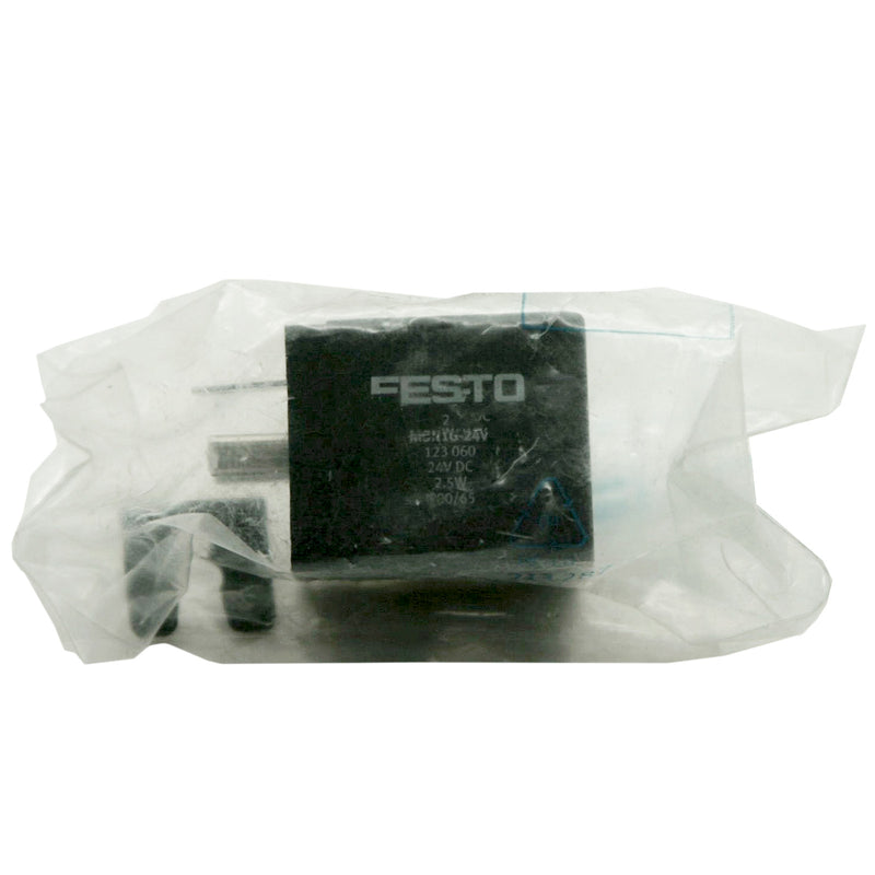 Festo Valve Coil 24VDC 3 Pin 2.5W MSN1G-24V