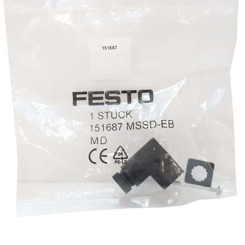 Festo Plug Connector Type C 151687 MSSD-EB