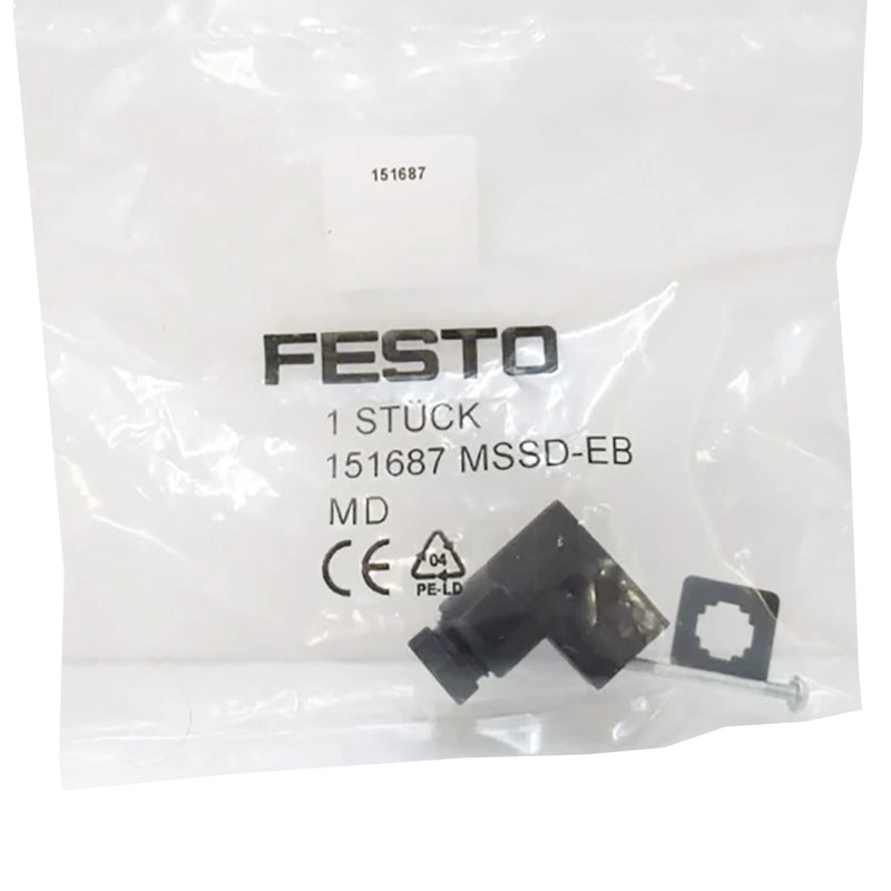 Conector enchufable Festo tipo C 151687 MSSD-EB