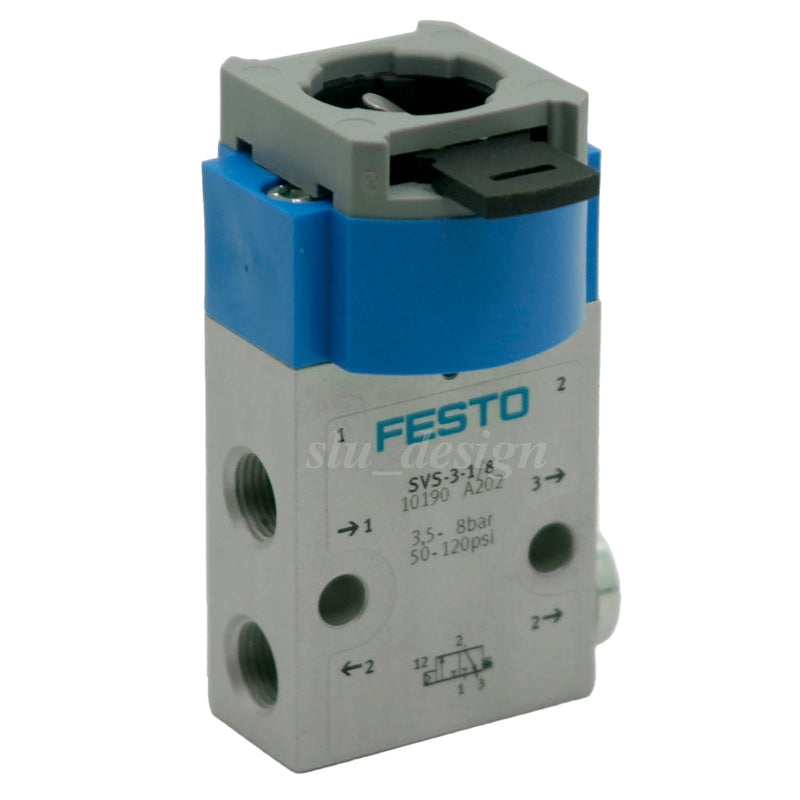 Festo Manual Condensate Drain G 1/8 8bar SVS-3-1/8