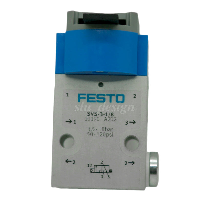 Festo Manual Condensate Drain G 1/8 8bar SVS-3-1/8