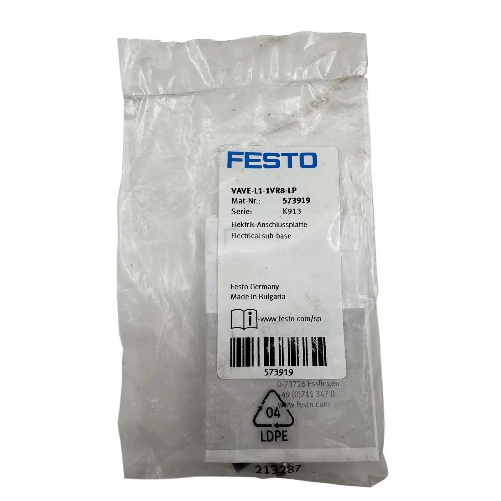 Festo-VAVE-L1-1VR8-LP-D-Industrial-Electrical-Warehouse-Shop-Now