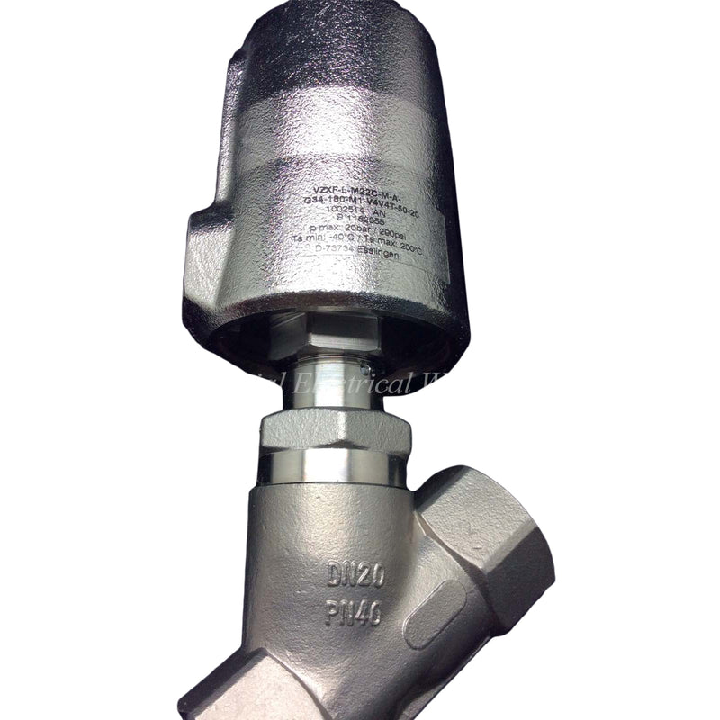 Festo Angle Seat Valve VZXF-L-M22C-M-A-G34-180-M1-V4V4T-50-20